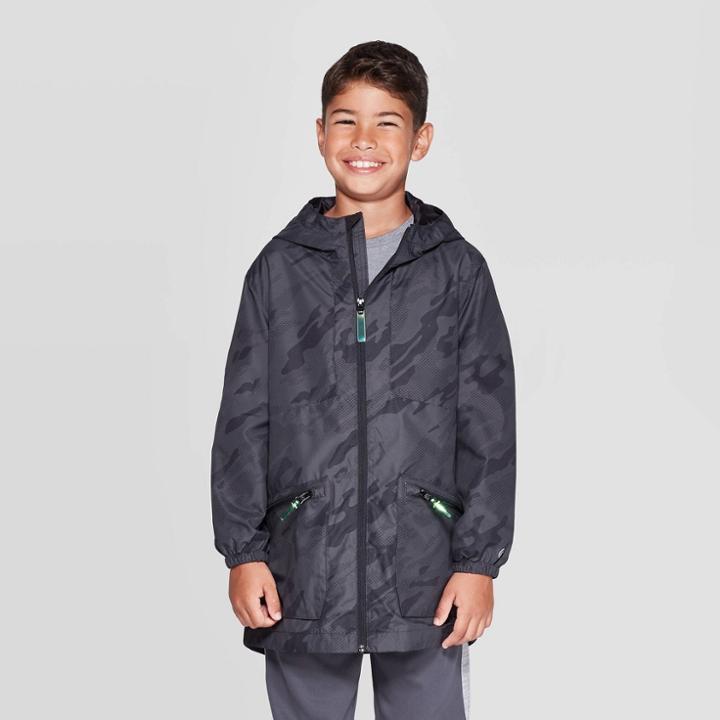 Boys' All Weather Windbreaker Jacket - C9 Champion Black
