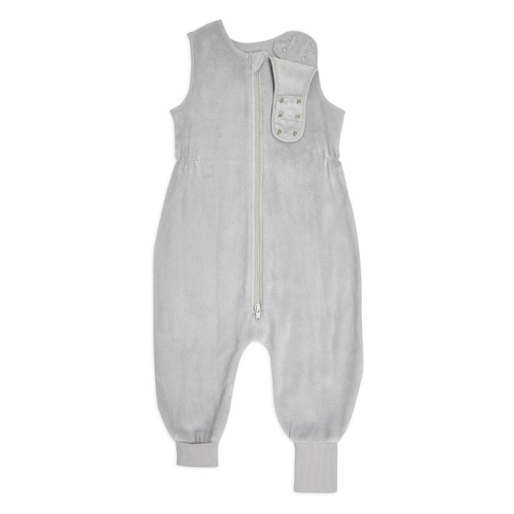 Halo Innovations Sleepsack 100% Cotton Micro Fleece Toddler Wearable Blanket - 12-24 Months - Gray Polar
