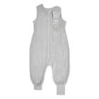 Halo Innovations Sleepsack 100% Cotton Micro Fleece Toddler Wearable Blanket - 12-24 Months - Gray Polar