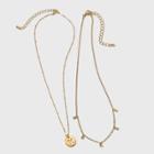 Girls' Initial X Necklace - Art Class Gold