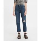 Levi's Women's High-rise Wedgie Straight Cropped Jeans - Queen Of The