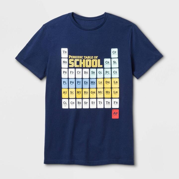 Shinsung Tongsang Men's Periodic Table Graphic T-shirt - Cat & Jack Navy
