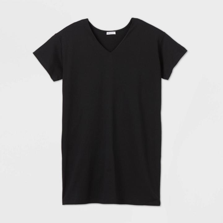 Women's Plus Size Short Sleeve Dress - Prologue Black 2x, Women's,
