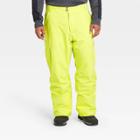 Men's Big & Tall Snow Sport Waterproof Pants - All In Motion Yellow