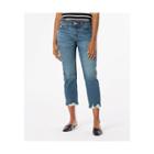 Denizen From Levi's Women's Mid-rise Cropped Boyfriend Jeans -