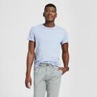 Men's Standard Fit Short Sleeve Crew T-shirt - Goodfellow & Co Misty Blue,