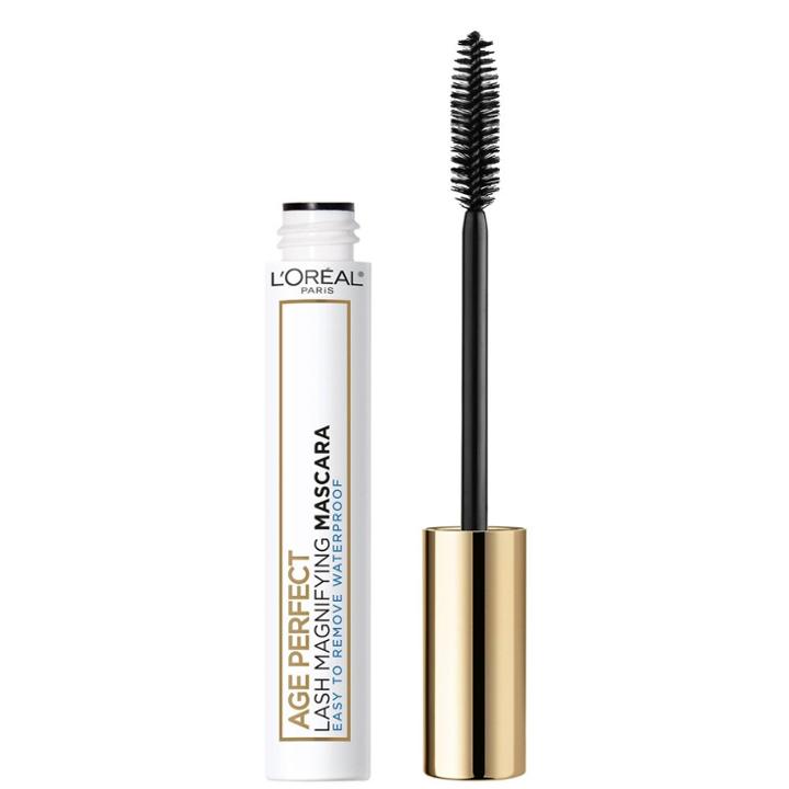 L'oreal Paris Age Perfect Lash Magnifying Mascara With Conditioning Serum - Waterproof Black