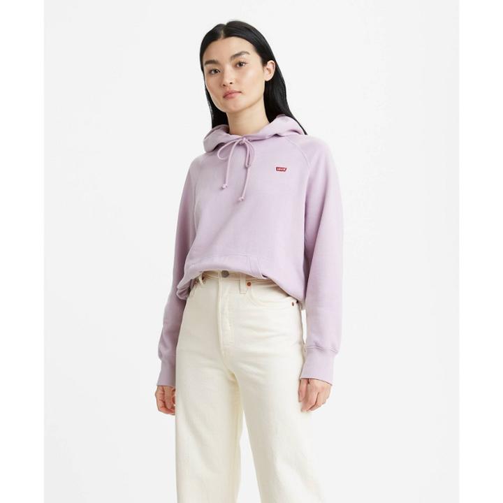 Levi's Women's Graphic Sport Hoodie Sweatshirt - Lavender Frost
