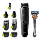 Braun Mgk3260 8-in-1 Men's Rechargeable Wet & Dry Electric Shaver & Trimmer Kit For Beard & Hair
