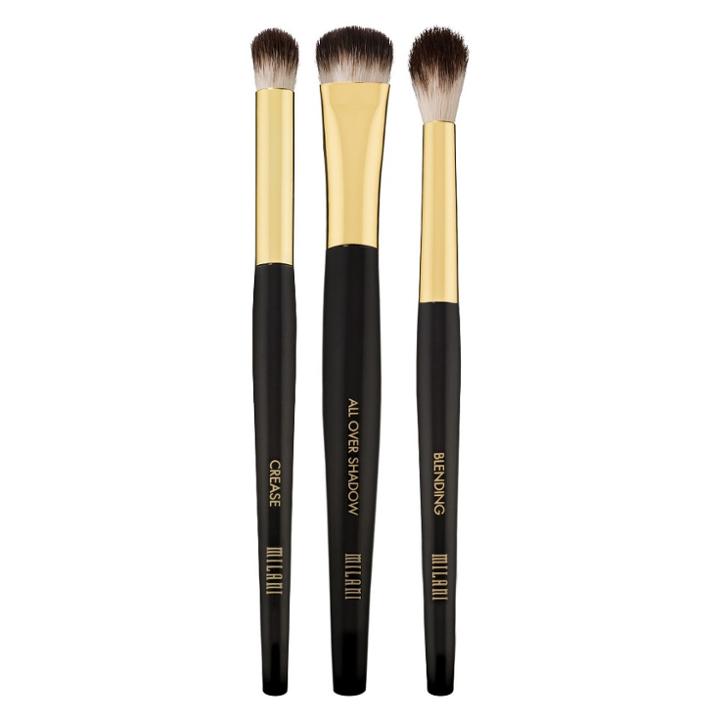 Milani Jetset Eye Brush Kit - 3pc,