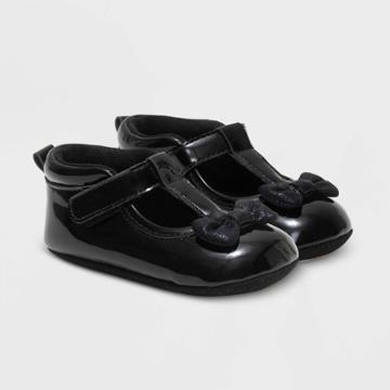 Baby Girls' Ro+me By Robeez Sneakers With Bow - Black