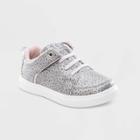 Toddler Girls' Surprize By Stride Rite Cutler Leopard Print Apparel Sneakers - 9, Grey/pink/white