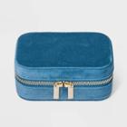 Small Zippered Case - A New Day Blue