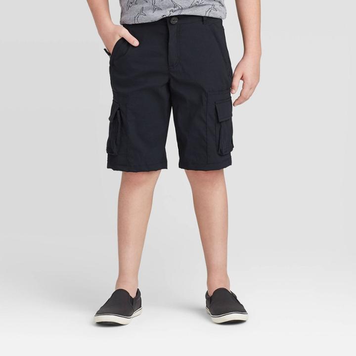 Boys' Cargo Shorts - Cat & Jack Black