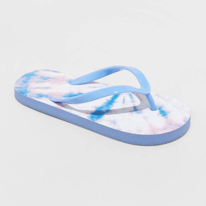 Kids' Sam Slip-on Flip Flop Sandals - Cat & Jack Purple