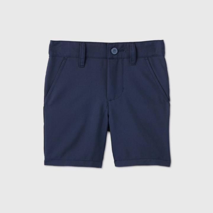 Toddler Boys' Quick Dry Uniform Shorts - Cat & Jack Navy