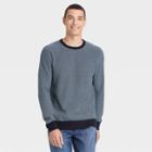 Men's Striped Regular Fit Crewneck Pullover Sweater - Goodfellow & Co Xavier Navy