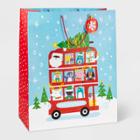 Santa Bus Jumbo Cub Gift Bag - Wondershop