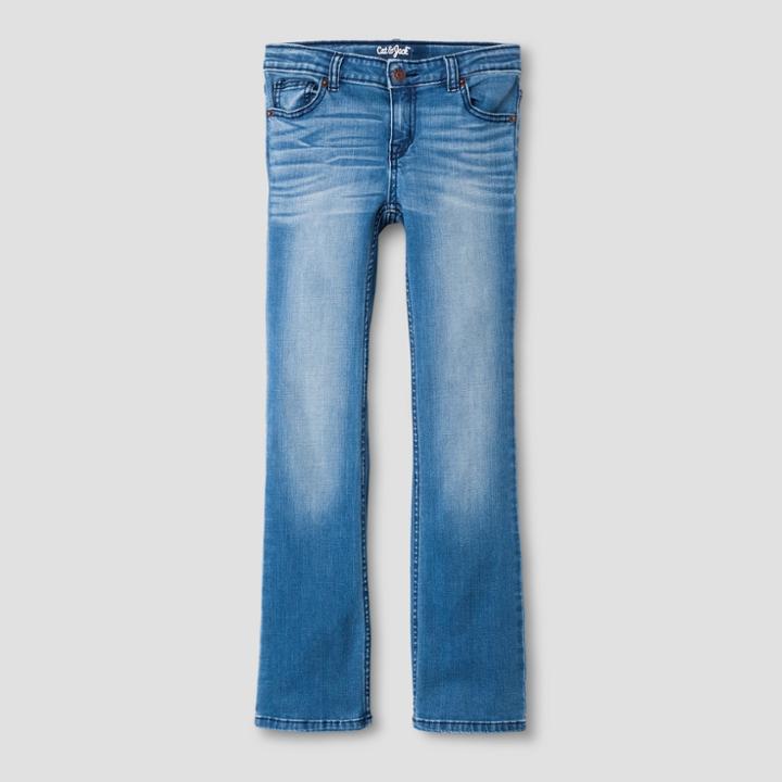 Girls' Bootcut Jeans - Cat & Jack Medium Blue