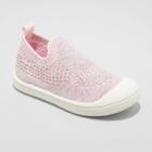 Toddler Corey Slip-on Apparel Sneakers - Cat & Jack Pink