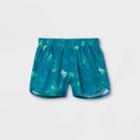 Girls' Run Shorts - All In Motion Teal
