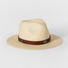 Girls' Straw Panama Hat - Art Class Beige