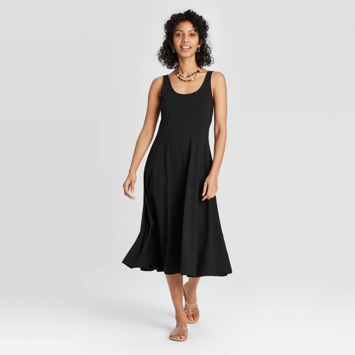 Women's Sleeveless Ballet Dress - A New Day Black