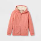 Boys' French Terry Hooded Sweatshirt - Cat & Jack Red