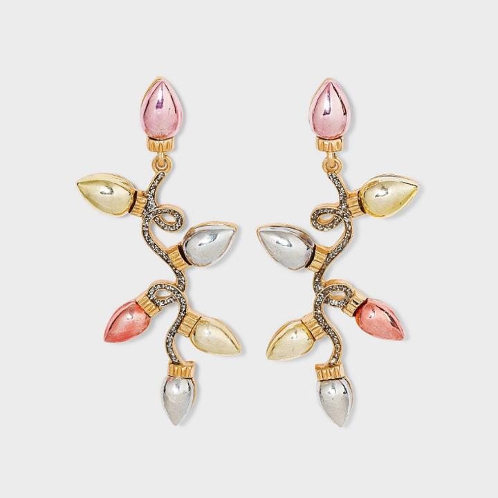 Sugarfix By Baublebar String Light Drop Earrings - Multicolored Pastel