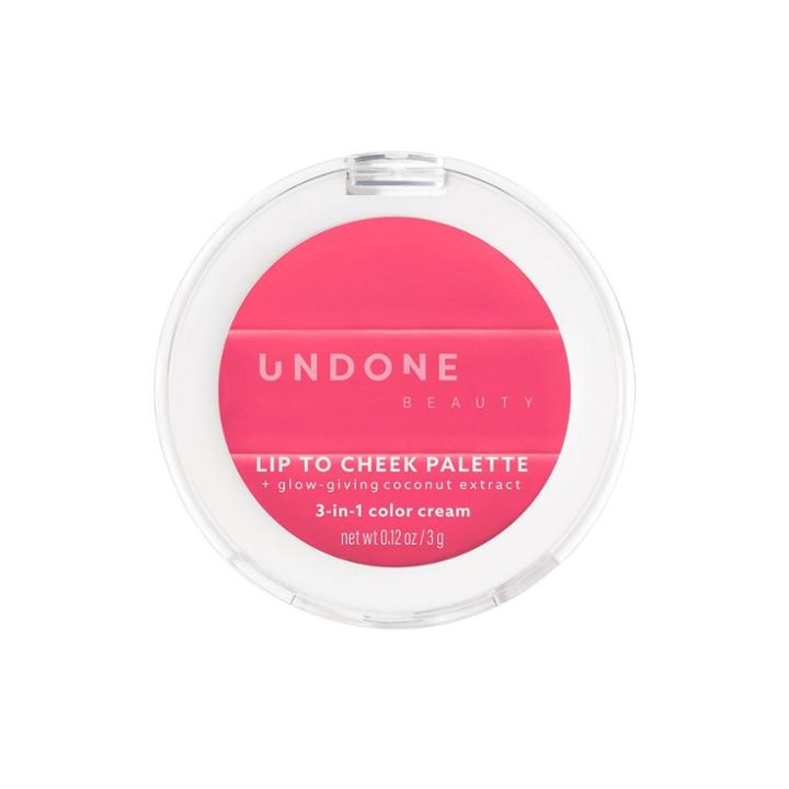 Undone Beauty Lip To Cheek 3-in-1 Cream Tint - Bubble