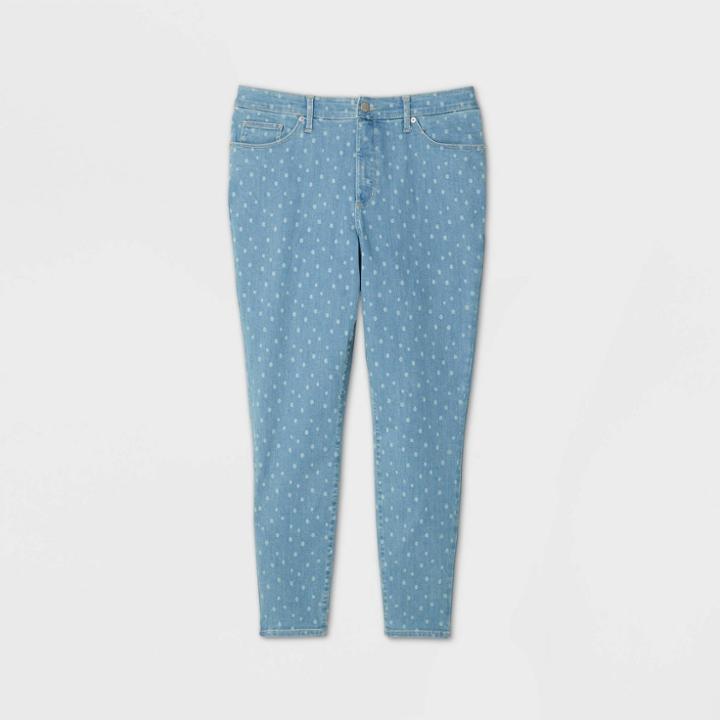Women's Plus Size High-rise Skinny Jeans - Universal Thread