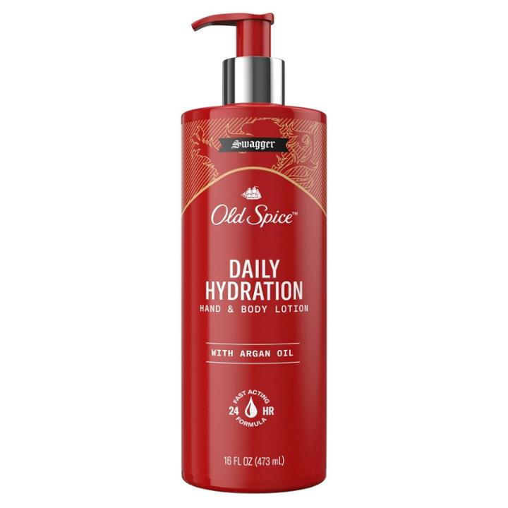 Old Spice Swagger With Argon Oil Lotion Pump