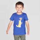 Toddler Boys' Sweet Trick Basketball Graphic Short Sleeve T-shirt - Cat & Jack Blue