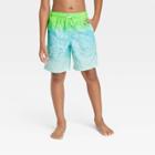 Boys' Ombre Tie-dye Swim Trunks - Cat & Jack