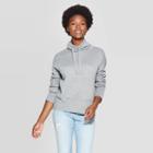 Women's V-neck Long Sleeve Sweater - Universal Thread Gray