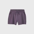 Girls' Stretch Woven Shorts - All In Motion Dusty Purple