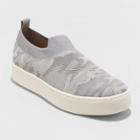 Women's Carina Stretch Knit Sneakers - A New Day Gray 9.5, Women's,