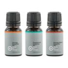 Made By Design 10ml 3pk Essential Oil Energizing Set Orange/peppermint/energy Blend -