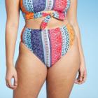 Women's Plus Size High Leg Bikini Bottom - Sea Angel