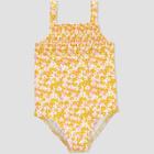 Toddler Girls' Floral Print One Piece Rash Guard - Just One You Made By Carter's Yellow