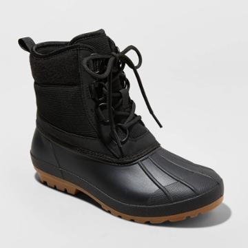 Women's Tiffy Duck Winter Boots - Universal Thread Black