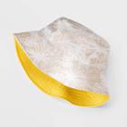 Kids' Tropical Reversible Bucket Hat - Cat & Jack Tan/yellow