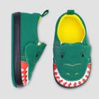 Baby Boys' Crocodile Slip On Sneaker - Cat & Jack Green