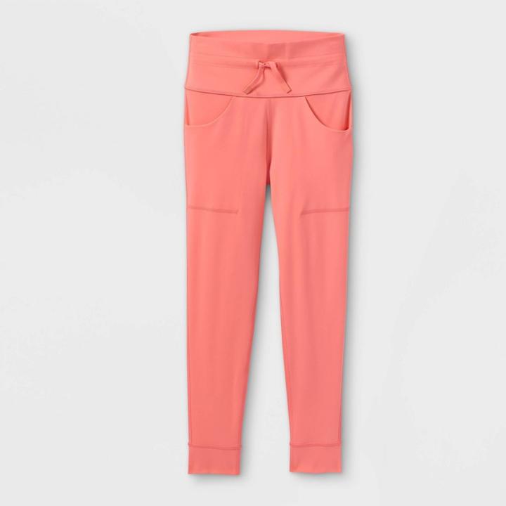 Girls' Jogger Leggings - All In Motion Pink