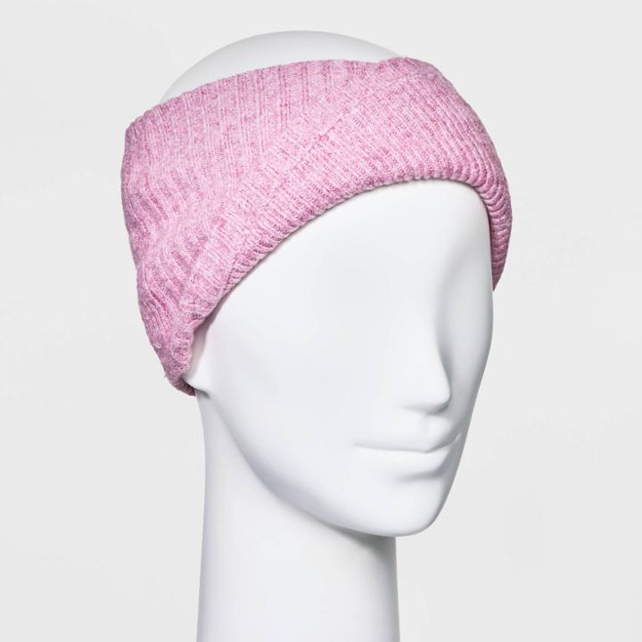 Women's Knit Headband - Universal Thread Pink