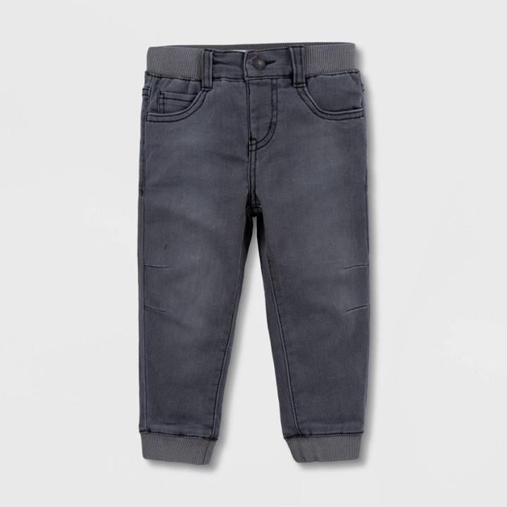 Levi's Toddler Boys' Regular Fit Denim Jogger Pants - Gray Wash