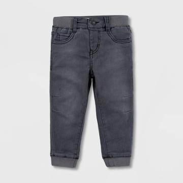 Levi's Toddler Boys' Regular Fit Denim Jogger Pants - Gray Wash