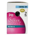L'eggs Silken Mist Women's Control Top Pantyhose-q20169 - Black B