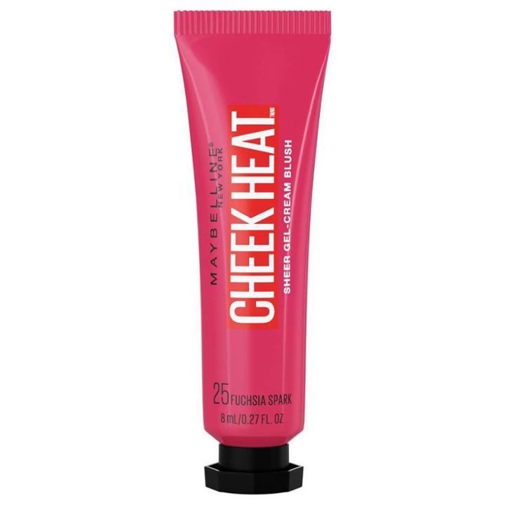 Maybelline Cheek Heat Blush Fuchsia Spark - 0.27 Fl Oz, Pink