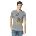 Men's Disney Mickey Mouse Short Sleeve Graphic T-shirt - Vintage Gray